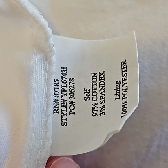 White And Blue Floral Sundress Size 9 - Picture 10 of 11